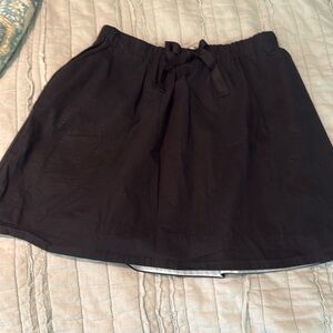 Vineyard Vines 100% Cotton A-line Elastic Tie Mini Skirt